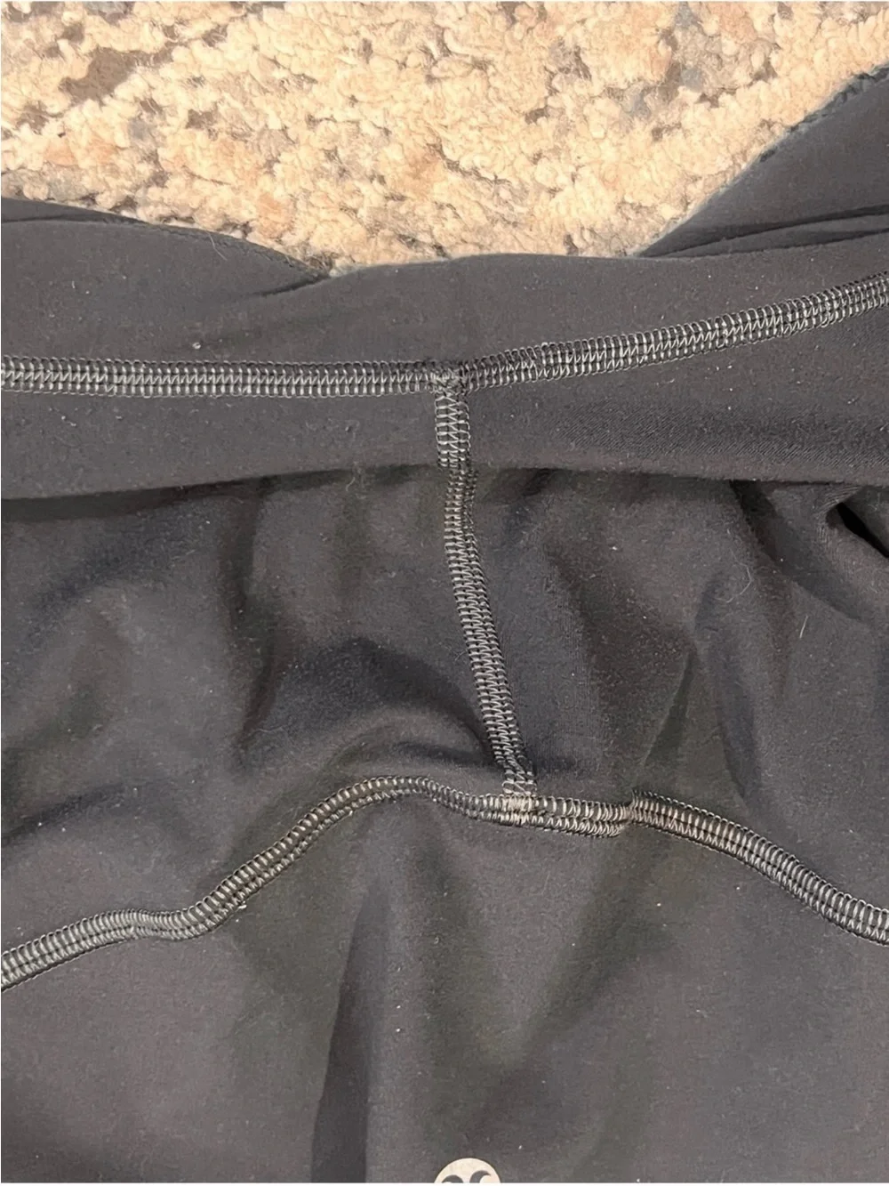 lululemon athletica Navy High-Rise Cropped Leggings